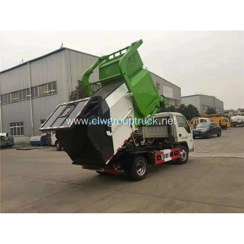 Forland small hydraulic open type garbage truck